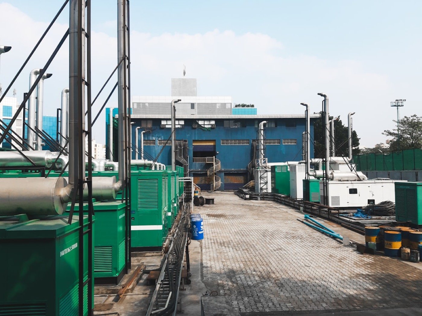 Sənaye dizel generator stansiyası